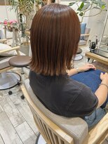 キャリコ(calico) 《鹿野》＊ぱつっと外はねボブ＊小顔ショート＊楽々ボブ＊