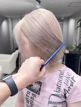 セレーネヘアーレイズ 梅田店(Selene hair Raise) ベージュ×髪質改善×ケアブリーチ