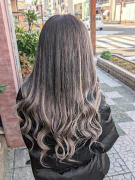 ボアップ 松山店(boappu) #エクステ#グラデーション#ハイライト