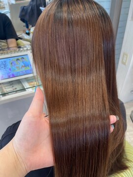 ビス リアン 川口店(Vis lien) 20代30代40代髪質改善カラーアッシュベージュ艶感ストレート