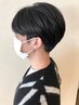【ハチ・ふくらみダウン】　ダウンパーマ+カット　￥11000