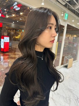 シェノン サントル(CHAINON CENTRE) シアーな透明感カラー×小顔みえ似合わせレイヤー【梅田】