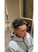 短髪ツイストスパイラル
