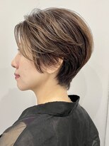 インセプション 銀座(INCEPTION)&nbsp;丸みショート・ボブ/丸顔/前髪あり/絶壁解消/20代/30代/長め