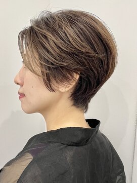 インセプション 銀座(INCEPTION) 丸みショート・ボブ/丸顔/前髪あり/絶壁解消/20代/30代/長め