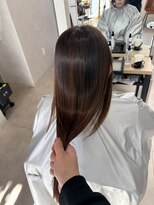 エモ(emo)&nbsp;艶髪暖色カラー