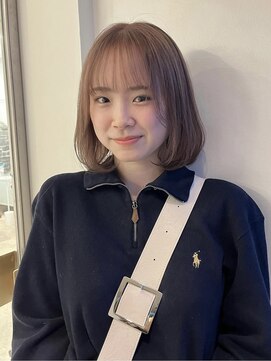 シキ 渋谷(siki) ベージュカラー/ブリーチなしダブルカラー/赤み消し/渋谷/原宿