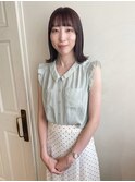 【MIO】ラベンダーグレージュ×大人ガーリー