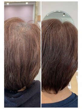 エル(Ele’) 白髪染め＋ヘッドスパ