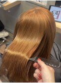 【藤沢髪質改善】エイジング毛でもツヤサラストレート