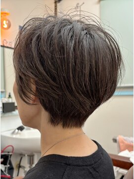ヘアーマツシタ(Hair Matsushita) くせ毛風パーマメンテナンスカット