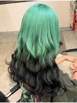 ソソ(soso) ルーツカラー/ブリーチカラー/チェリーブラウン/横浜