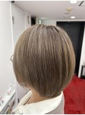 【白髪ぼかしハイライト】