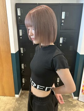 ヘアーブレイス(hair brace) 千葉駅/オリーブグレー/小顔/ココアベージュ