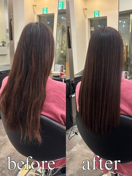 【DRAN梅田店】広がり・パサつき対策に。しっとり艶髪ケア