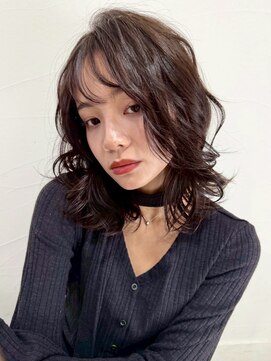 クラン(Chlan) コテ巻きゆるふわミディ