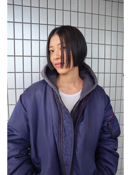 タイドヘアー 高槻店(TIDE HAIR) 切りっぱなしボブ