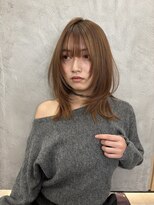 ロンドプロフィール 浦和(Lond profil)&nbsp;ブリーチなしカラー伸ばしかけヘア簡単スタイリング小顔ヘア