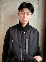 オルカ(ORCA) 刈り上げセンターパート/メンズショート/ニュアンスパーマ