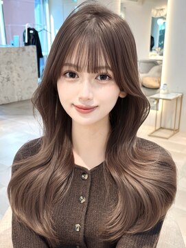 マインバイアフロートギンザ(MYNE by AFLOAT GINZA) レイヤーカット/顔周り/ショコラグレージュ