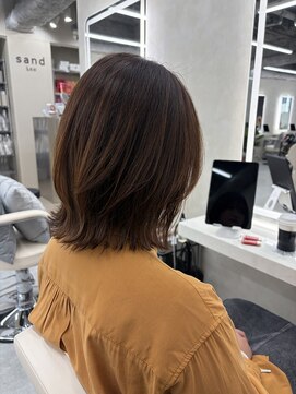 サンドレオ 新宿店(sand Leo) ボブ/レイヤー/髪質改善縮毛矯正/酸性ストレート
