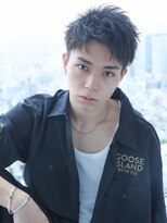 マカロン 会津若松 FA town店(MACARON)&nbsp;MEN’S HAIR/サーフカール/刈り上げセンターパート/会津134