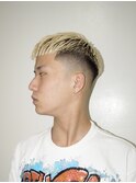 メンズカットバーバースタイルクロップスキンフェード