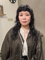 ノマド(nomad)&nbsp;ロングパーマ　オン眉