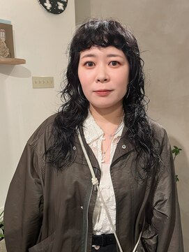 ノマド(nomad) ロングパーマ オン眉