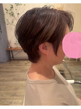 ウイッシュ(wish) 前髪長めのハンサムショート