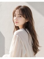グロウ 赤羽(grow) ロング×ミルクティーベージュ×柔らかい質感