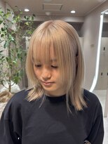 ジーニー 横浜(giinii)&nbsp;横浜/ミルクティーベージュ/ブリーチ
