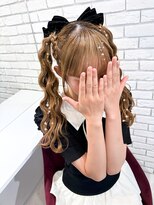 ディティカ ルーク(Dityca luk) 量産編みかけツインテール【Shiraha】