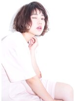 リメル 奥沢自由が丘店(Remel)&nbsp;【Ａｓｈ自由が丘/坂本哲也】ベビーショートバング×無造作ボブ
