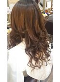 エクステ50束でロングヘアー