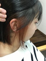 ちいさな美容室 庵(an)&nbsp;プチオシャレインナーカラーボブ☆