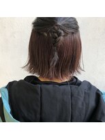 ココロクレド(COCOLO credo)&nbsp;インナーカラー。