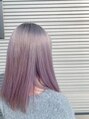 ルシードスタイルソレイユ(LUCIDO STYLE SOLEIL)&nbsp;２回ブリーチでラベンダーアッシュ♪