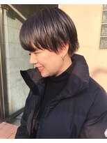 フロート 小阪店(float)&nbsp;カジュアルショート_クールショート　ピンクグレージュ　ボブ