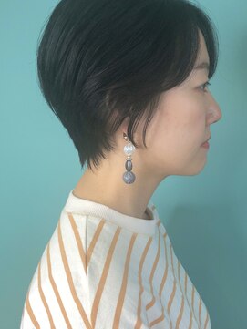 ギフト(gift) ノーアイロンでもおしゃれが叶うスタイリング簡単ショート★