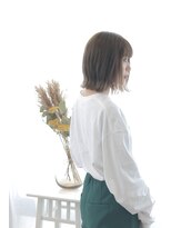 ヘアーサロンアンドユウ(hair salon&YOU.)&nbsp;切りっぱなしボブ