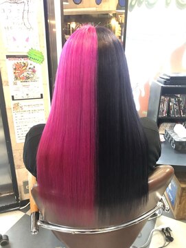 トリックストア(TRICK STORE) ピンク×黒ツートンカラー☆★