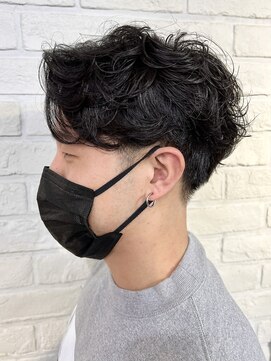 ヘアーリビングリコ 新潟笹口店(hair living Liko) メンズセンターパート