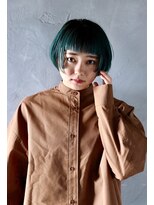 トテ(tote.)&nbsp;ウェットな質感のボブ