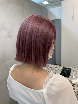 オンヌ(onnu) 暖色系カラーにしたい方にオススメ！ピンクパープル♪