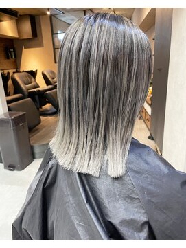 サニー 渋谷(SUNNY) グレーベージュニュアンスカラーアッシュミルクティー