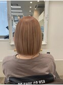 #ボブ#ブリーチ#ダブルカラー#大宮#埼玉
