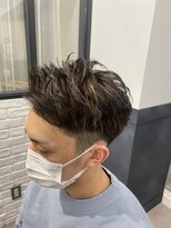 ネオリーブ クーロ メゾン 横浜(Neolive curro Maison)&nbsp;ニュアンスパーマ×ツイストスパイラルパーマ[メンズ]