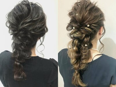 ヘアセットも受付してます！！☆☆TEL06-6316-0666