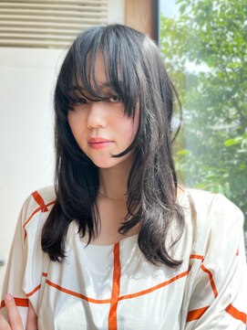 ビュートリアム 鎌倉小町(BEAUTRIUM) ニュアンスバングレイヤー (beautrium鎌倉小町 比嘉かなえ)